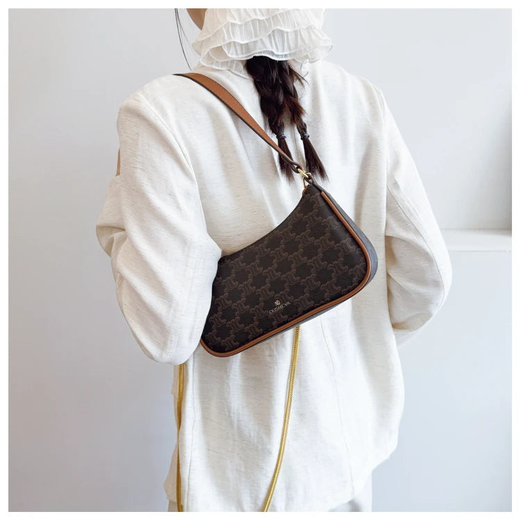 Leather Shoulder Bag – Luxury Minimalist Style