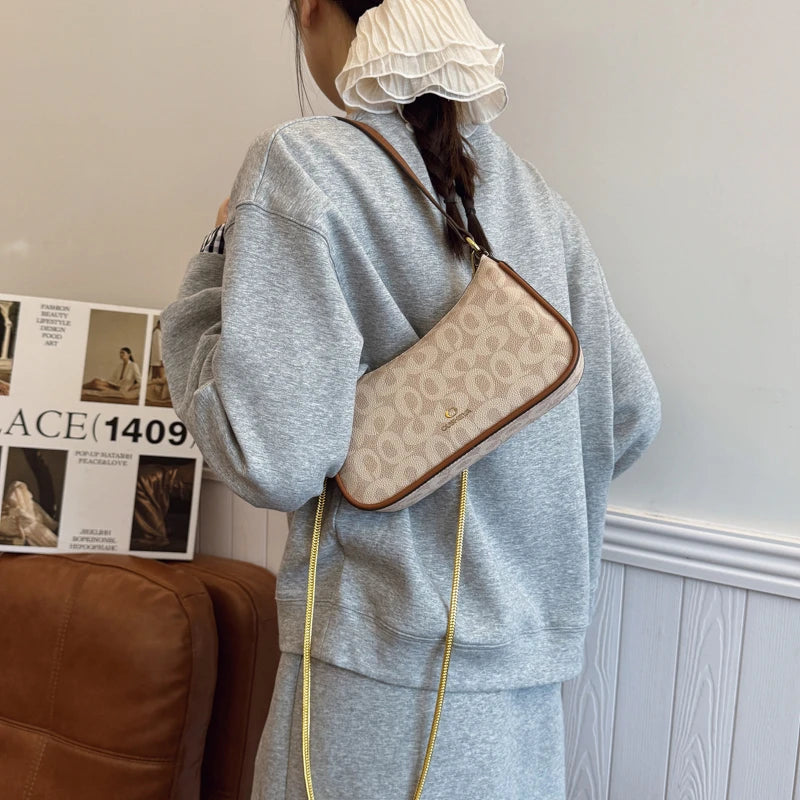 Leather Shoulder Bag – Luxury Minimalist Style