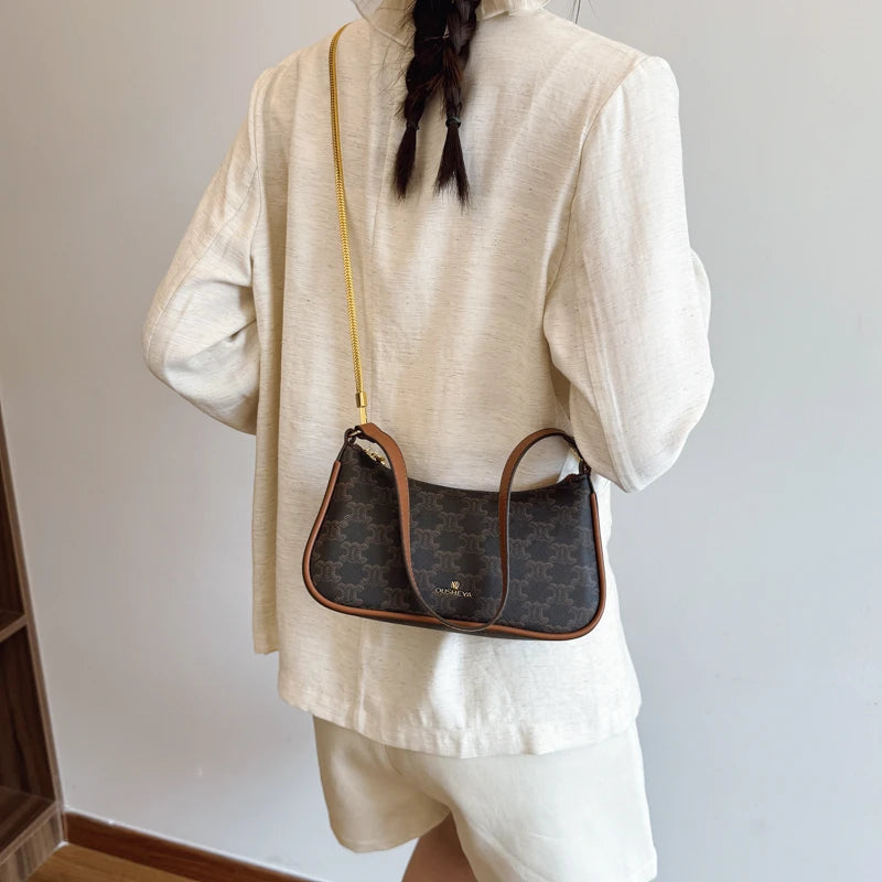 Leather Shoulder Bag – Luxury Minimalist Style