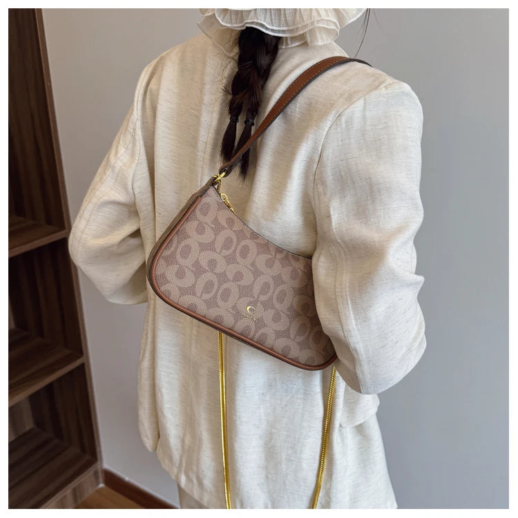 Leather Shoulder Bag – Luxury Minimalist Style