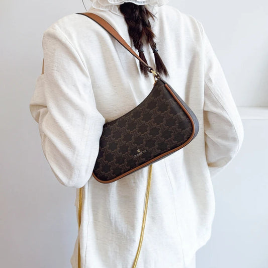 Leather Shoulder Bag – Luxury Minimalist Style