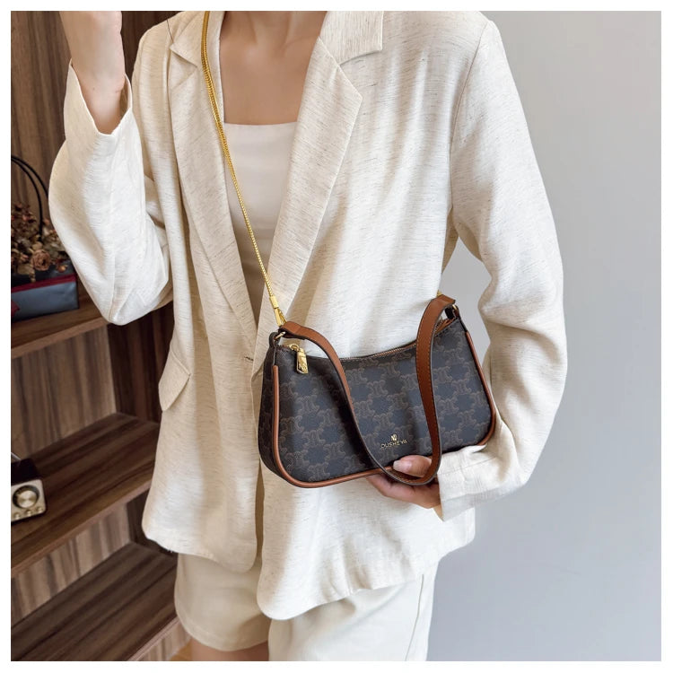 Leather Shoulder Bag – Luxury Minimalist Style