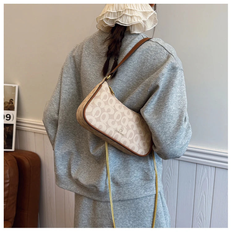 Leather Shoulder Bag – Luxury Minimalist Style