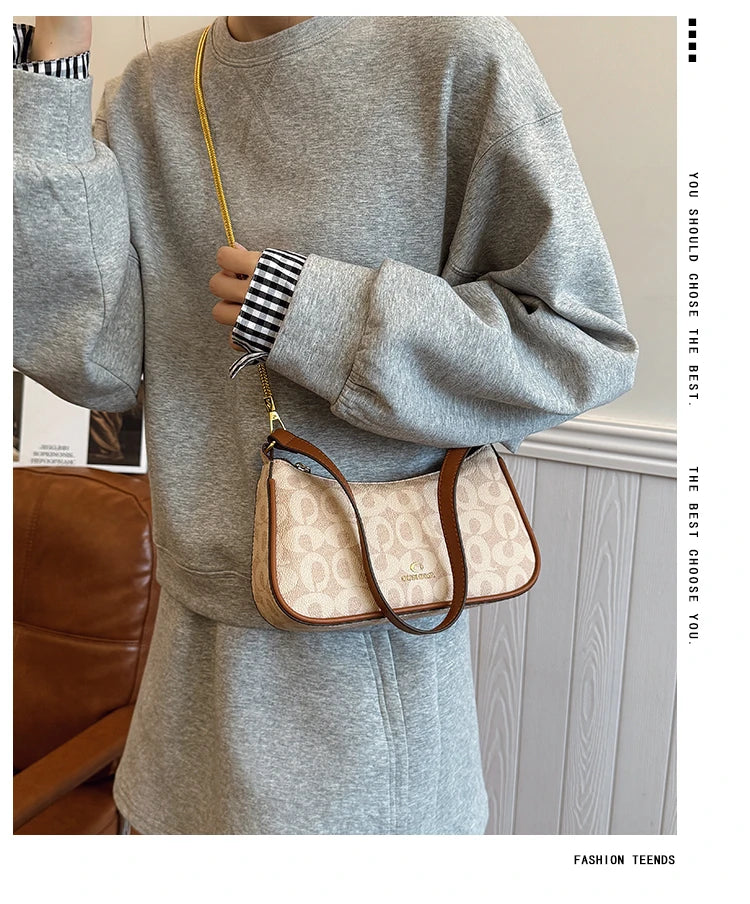 Leather Shoulder Bag – Luxury Minimalist Style