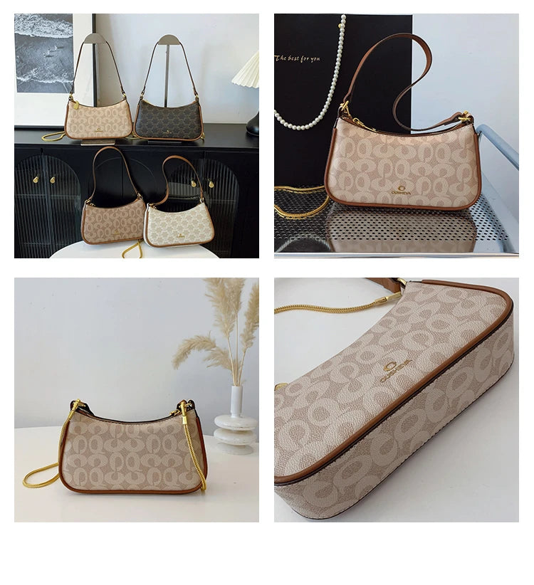 Leather Shoulder Bag – Luxury Minimalist Style