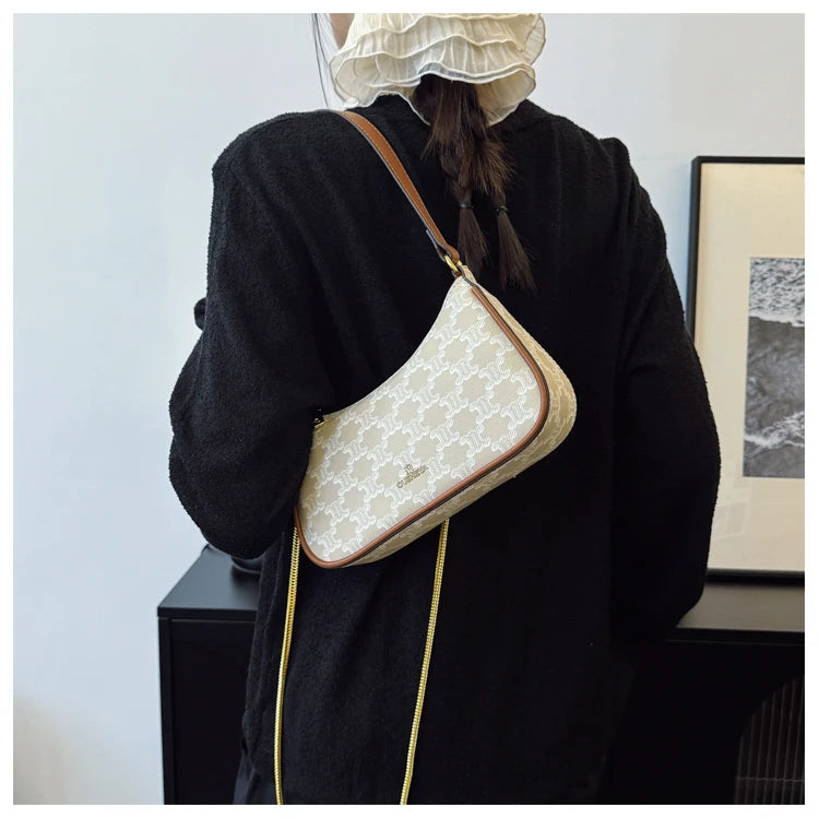 Leather Shoulder Bag – Luxury Minimalist Style