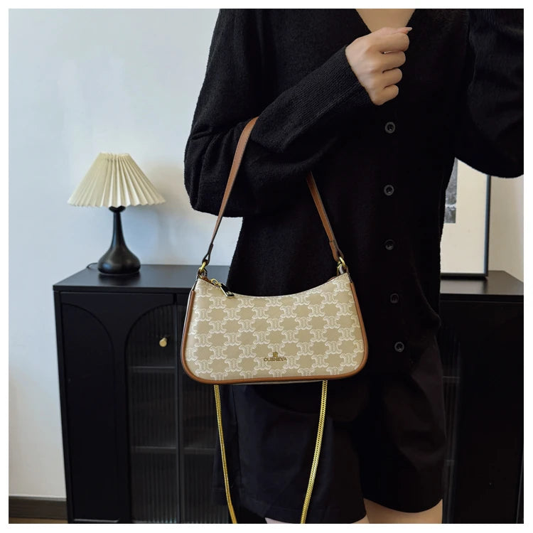 Leather Shoulder Bag – Luxury Minimalist Style