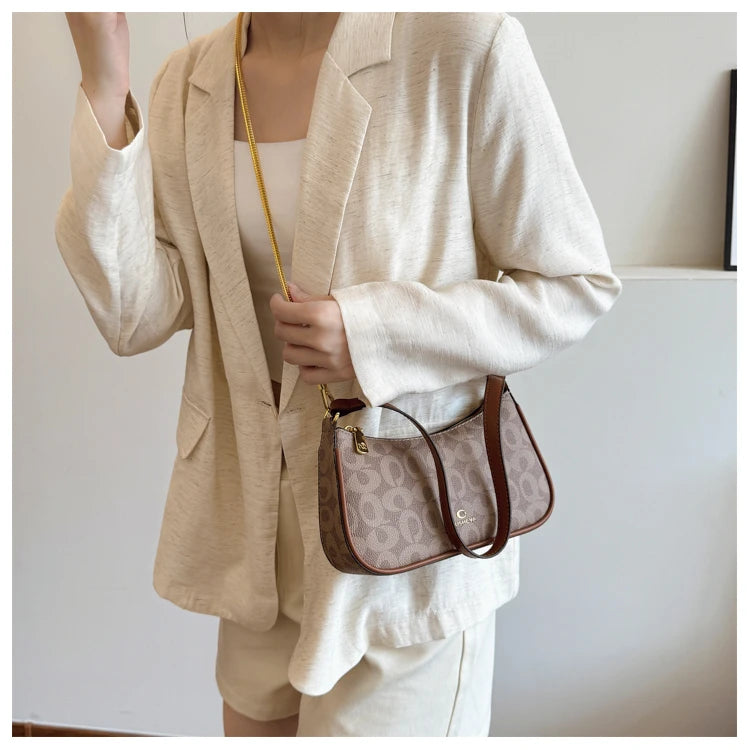 Leather Shoulder Bag – Luxury Minimalist Style